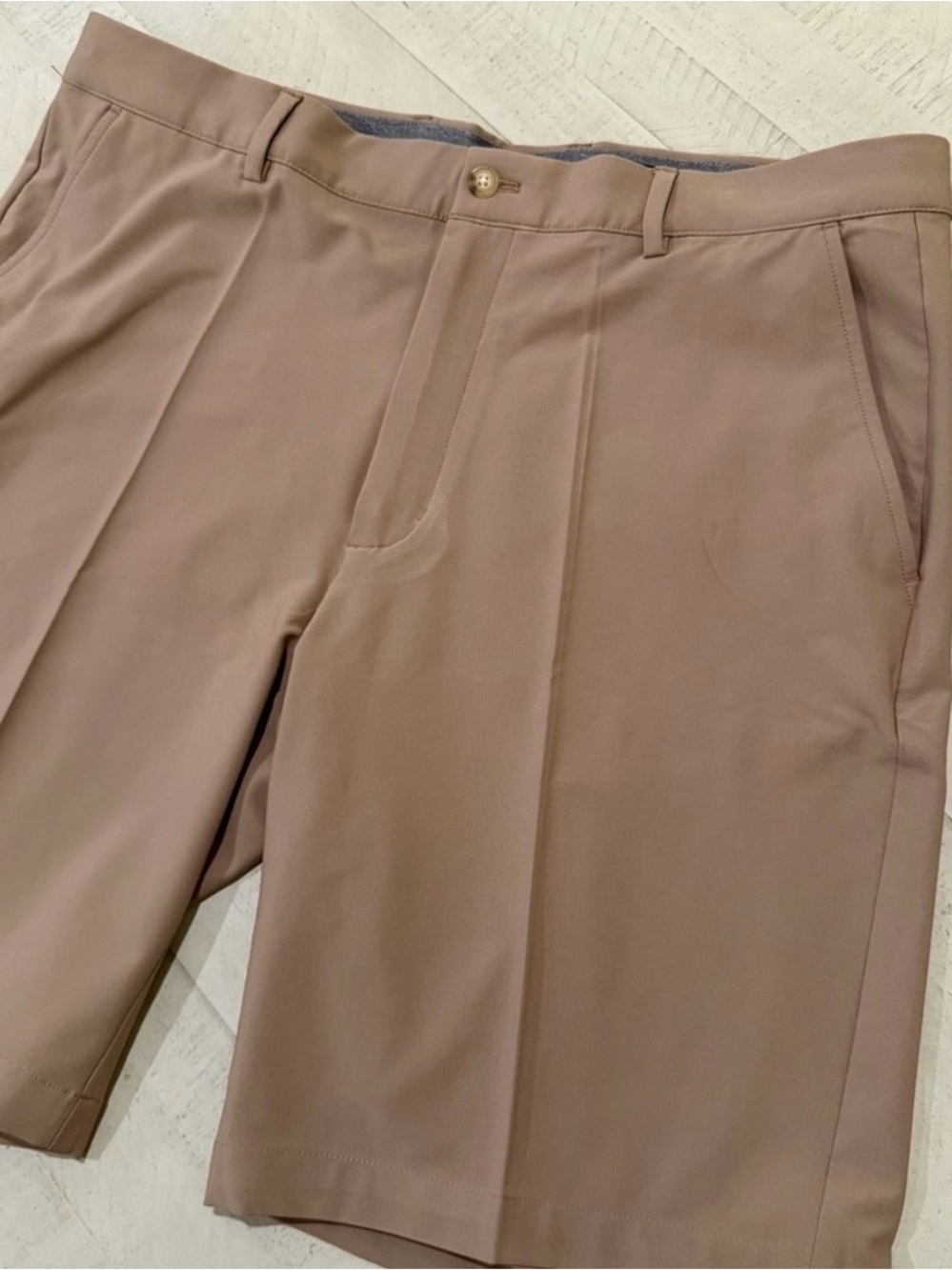 Greg Norman Collection Tan Size 36 Men's Golf Pants with 9” inseam